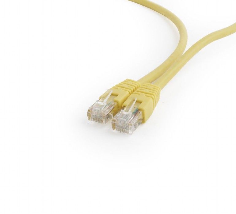 Hálózati kábelek Gembird CAT6 U-UTP Patch Cable 1m Yellow