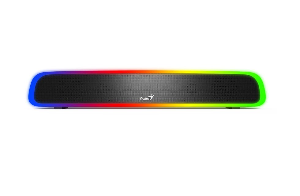Hangszóró Genius 200BT Bluetooth RGB Soundbar Black