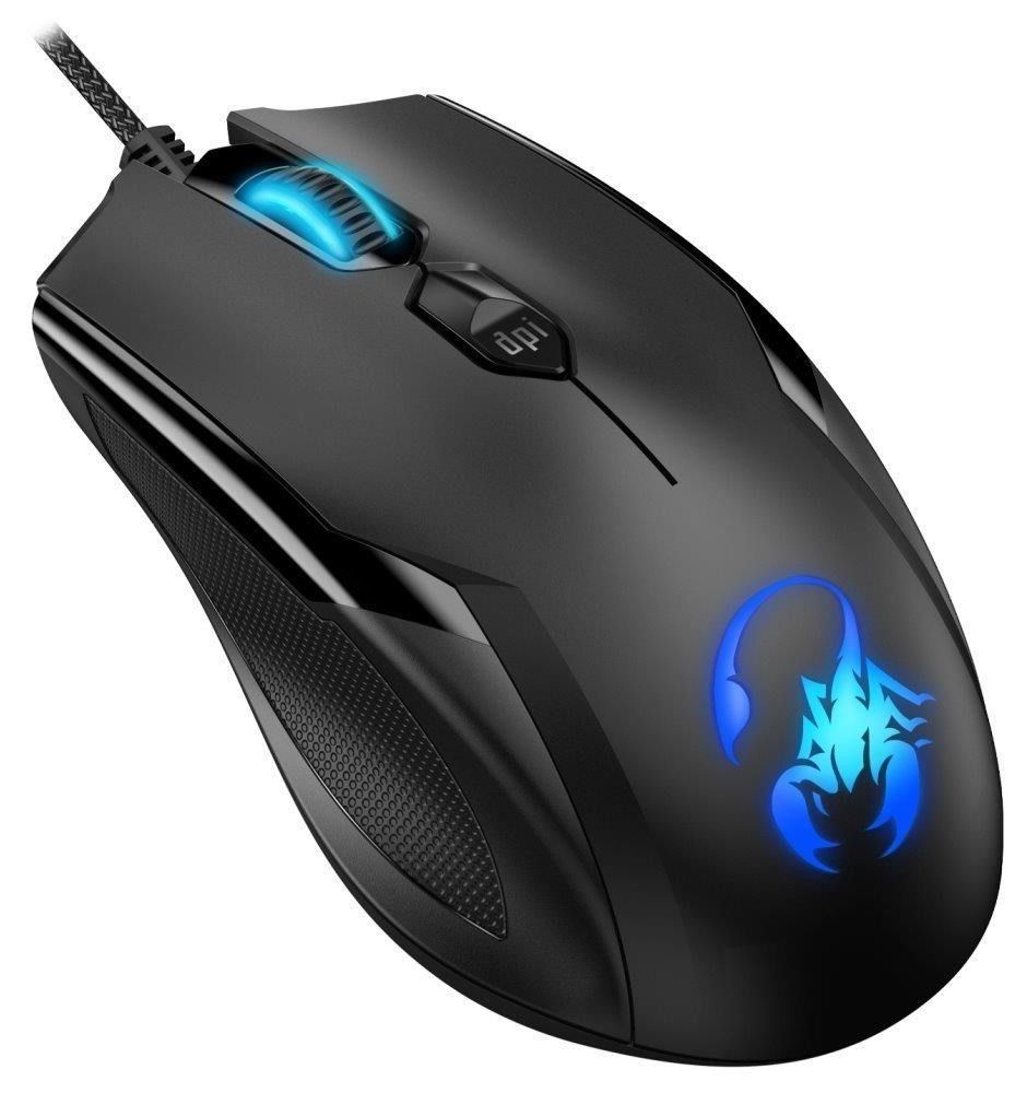 Egér Genius Ammox X1-600 Gaming Mouse Black