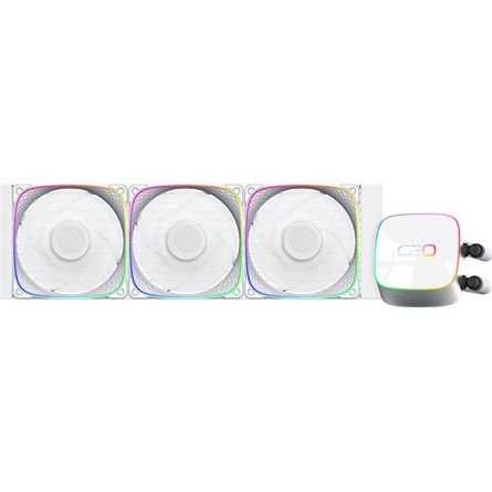 Ventilátorok, Hűtők, Előlapi panelek Geometric Future Eskimo Junior 36 White