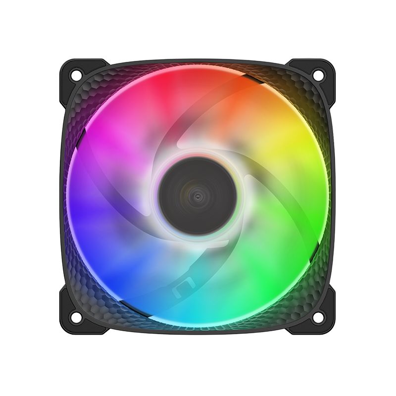 Ventilátorok, Hűtők, Előlapi panelek Geometric Future Squama 2505 Black