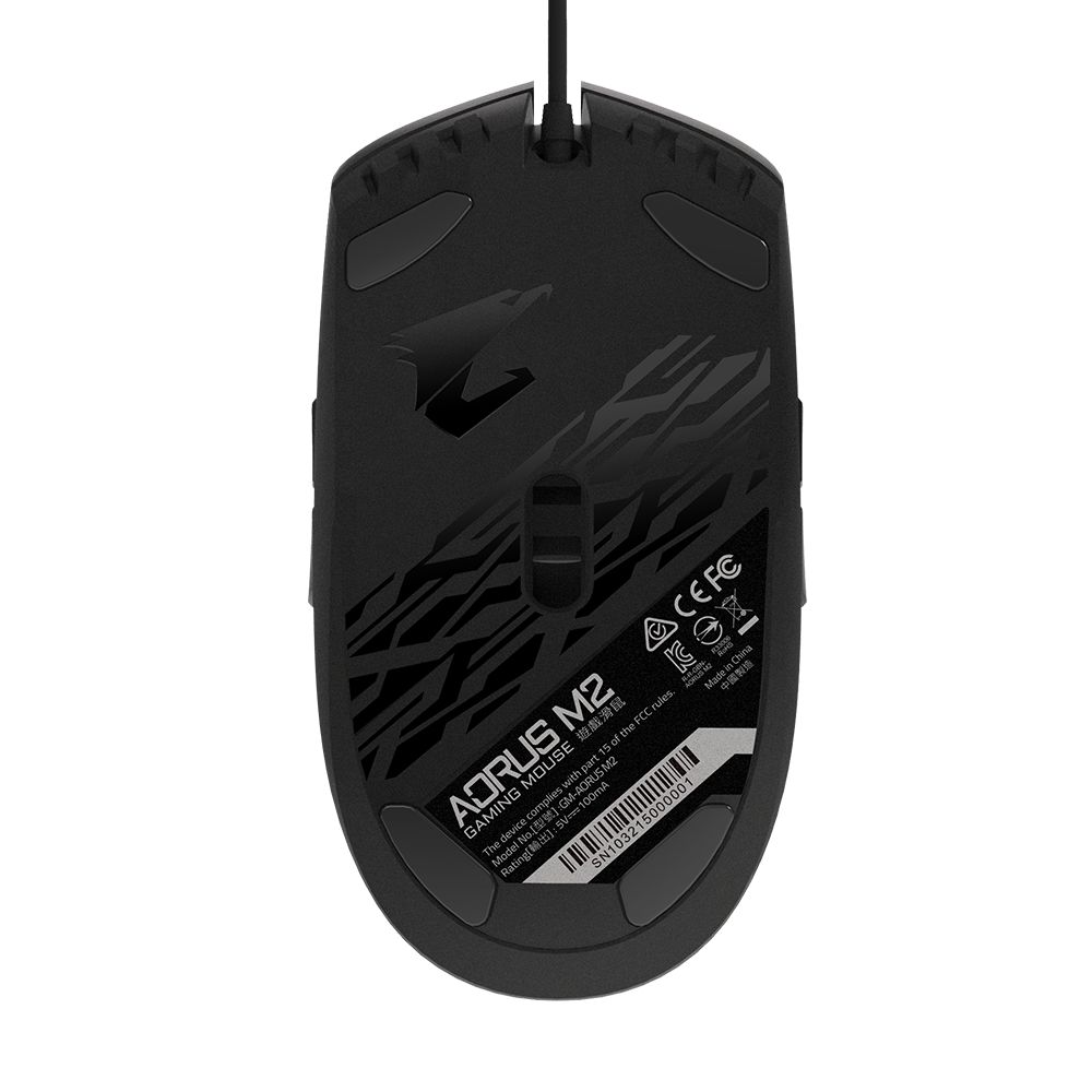 Egér Gigabyte AORUS M2 Gaming Mouse Black