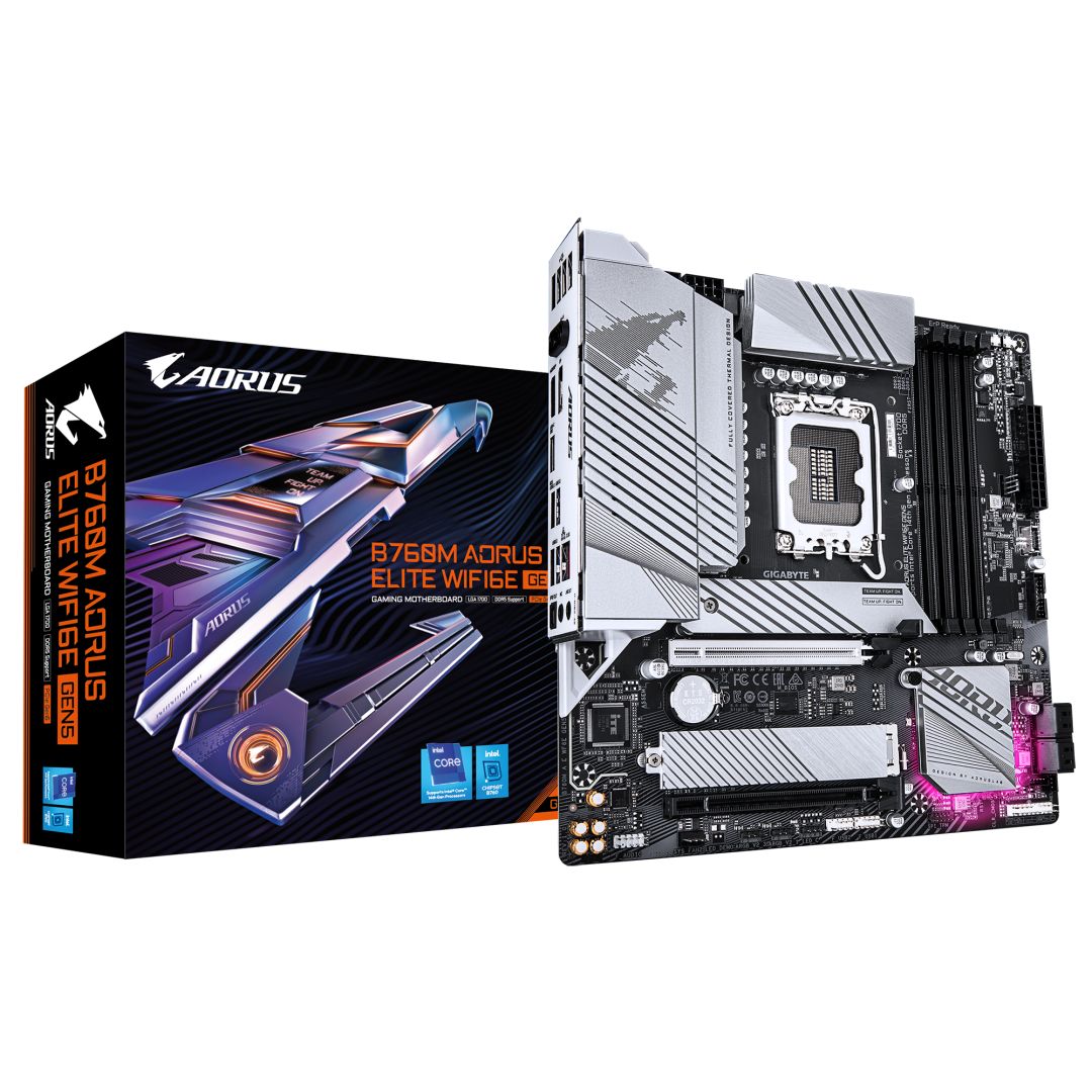Alaplap Gigabyte B760M AORUS ELITE WIFI6E GEN5