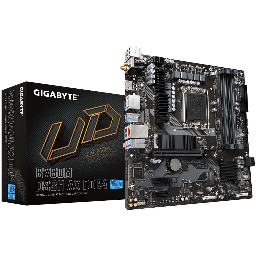 Alaplap Gigabyte B760M DS3H AX DDR4