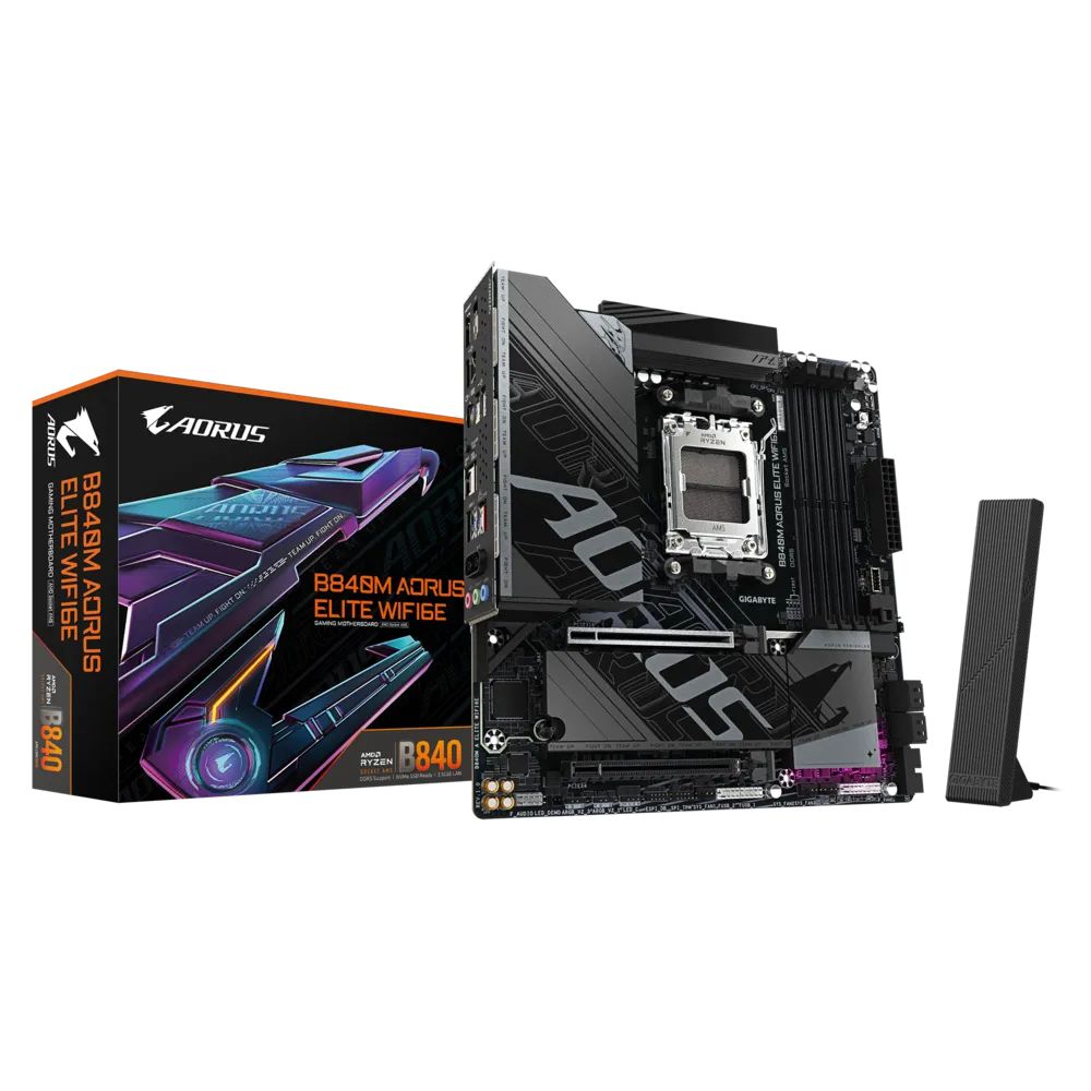 Alaplap Gigabyte B840M AORUS ELITE WIFI6E