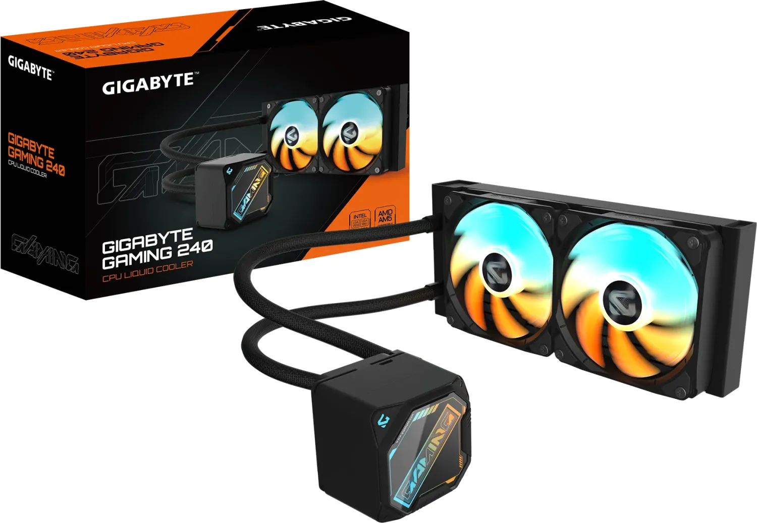 Ventilátorok, Hűtők, Előlapi panelek Gigabyte GAMING 240