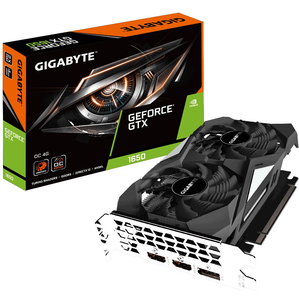 Videókártya Gigabyte GTX 1650 OC 4G