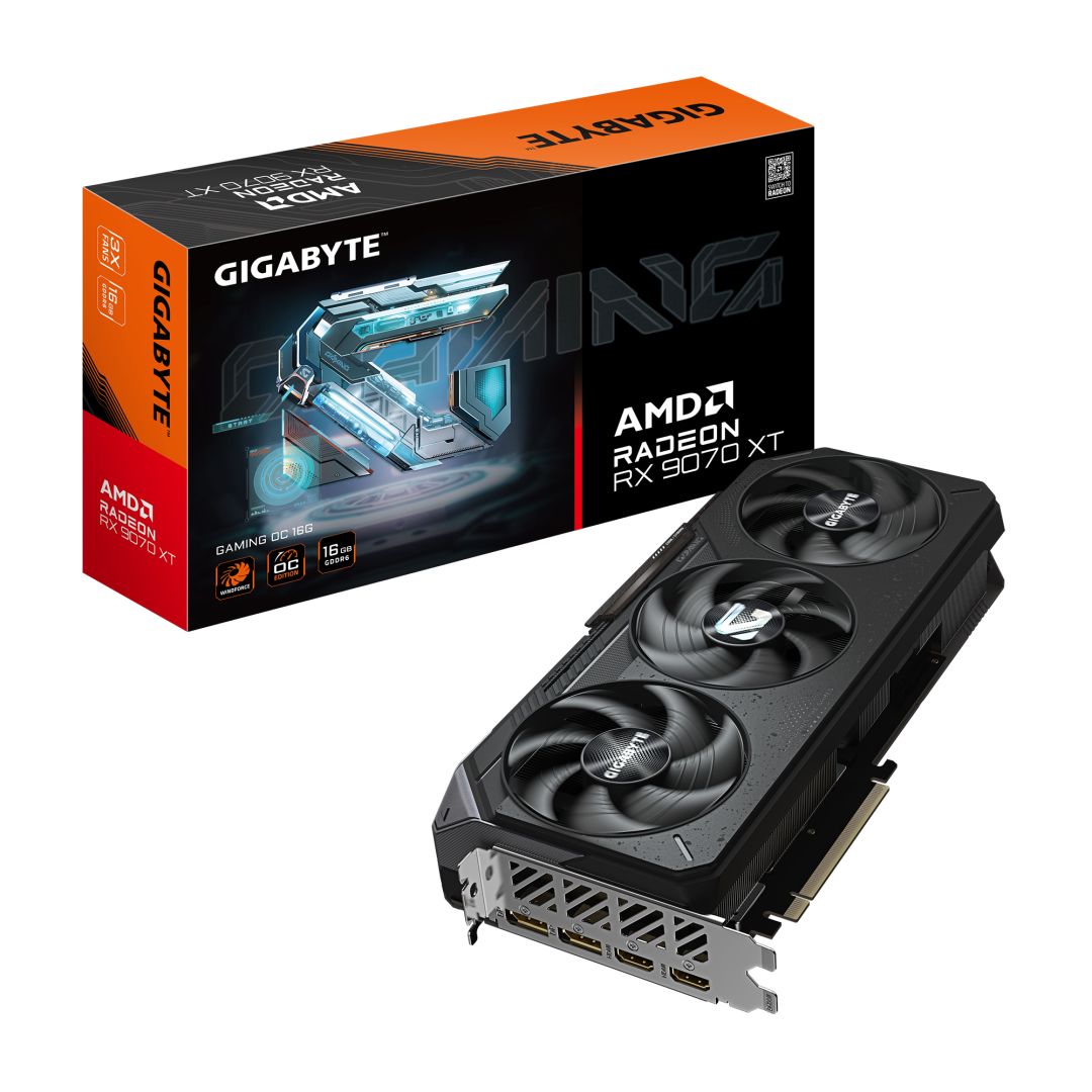Videókártya Gigabyte RX9070 XT GAMING OC 16G