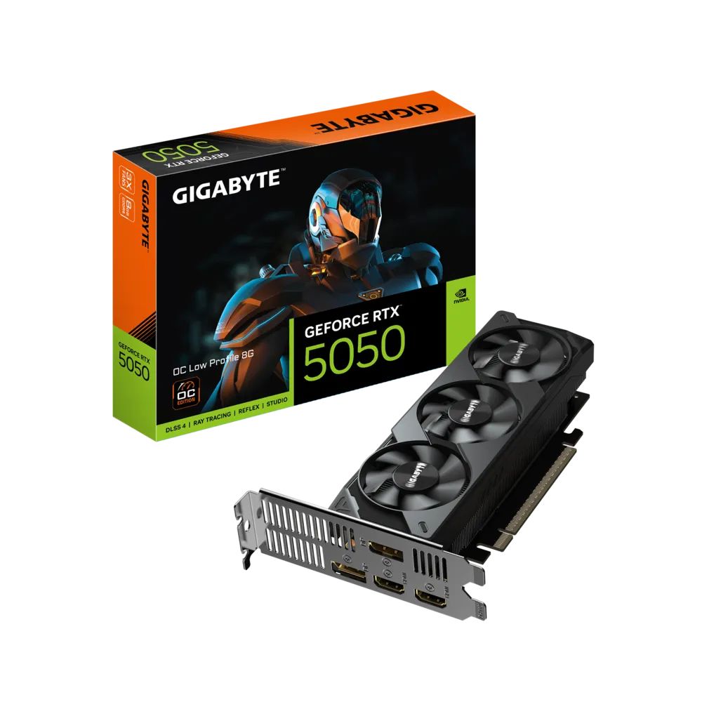Videókártya Gigabyte RTX5050 Low Profile OC 8G