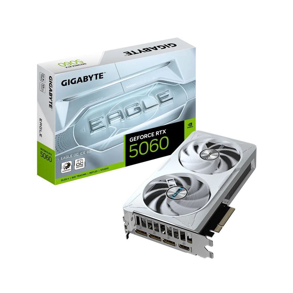 Videókártya Gigabyte RTX5060 EAGLE OC ICE 8G