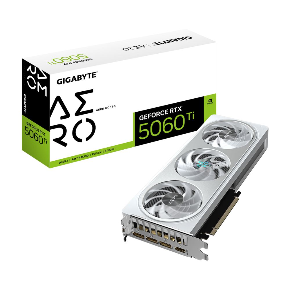 Videókártya Gigabyte RTX5060 TI AERO OC 16G