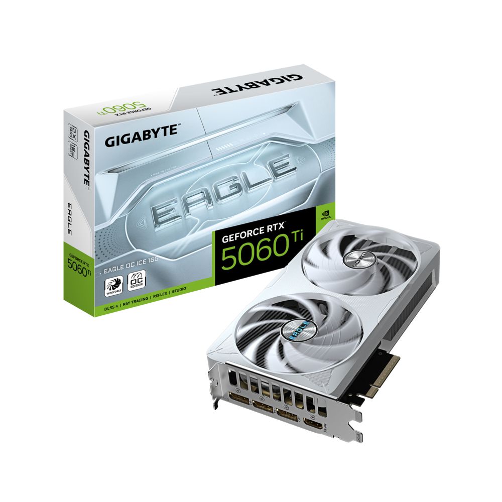 Videókártya Gigabyte RTX5060 TI EAGLE OC ICE 16G