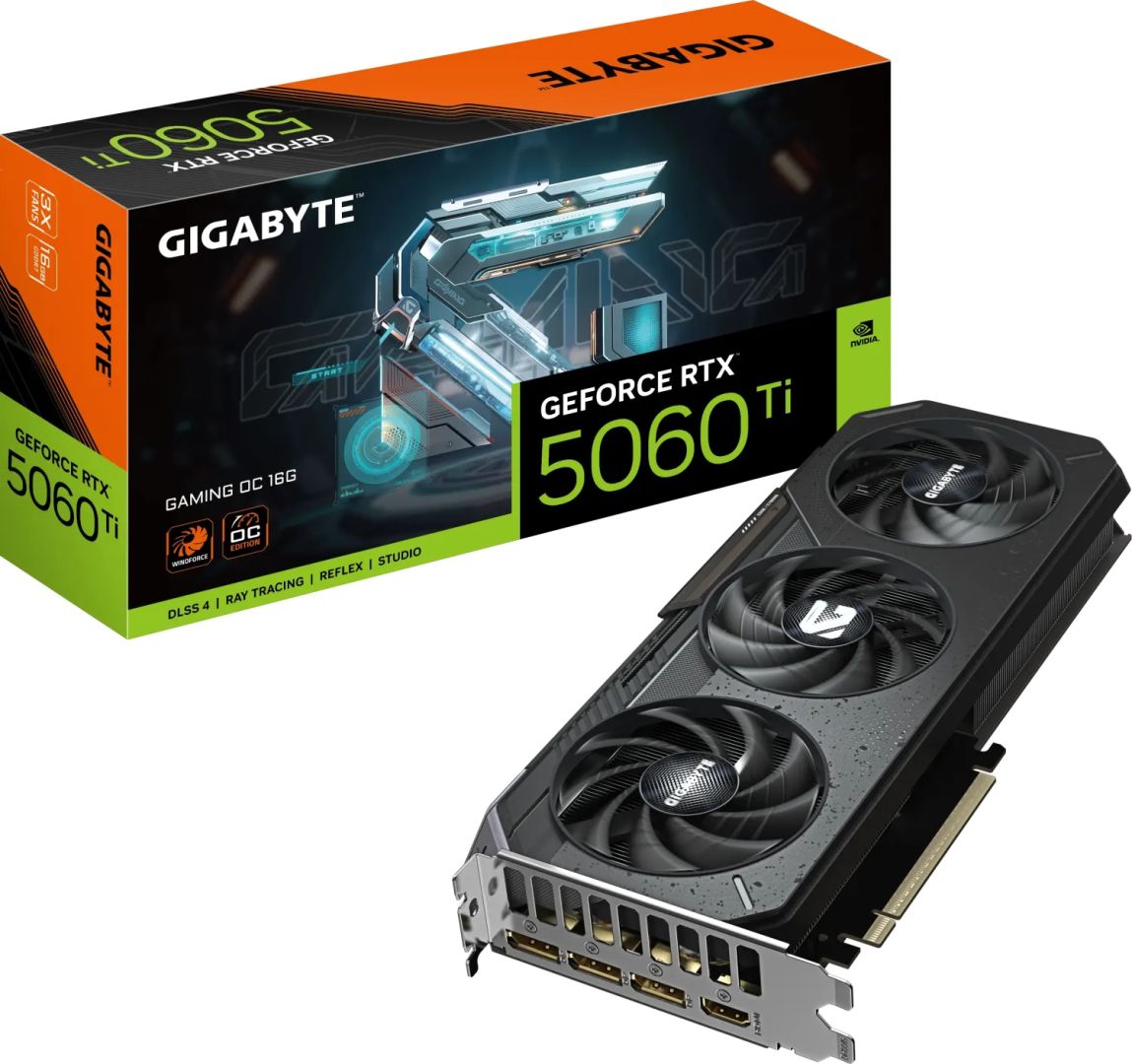 Videókártya Gigabyte RTX5060 TI GAMING OC 16G