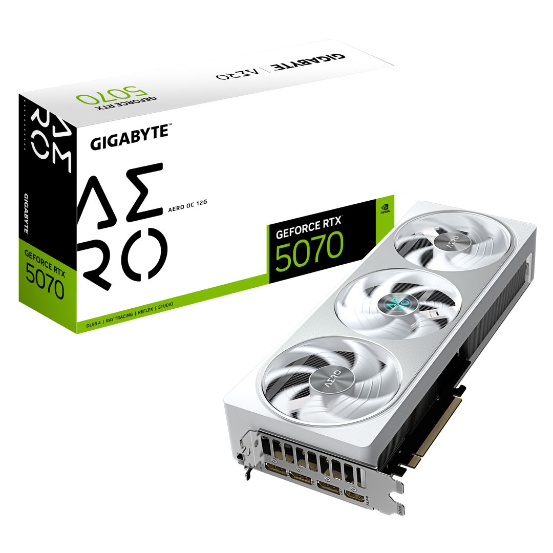 Videókártya Gigabyte RTX5070 AERO OC 12G
