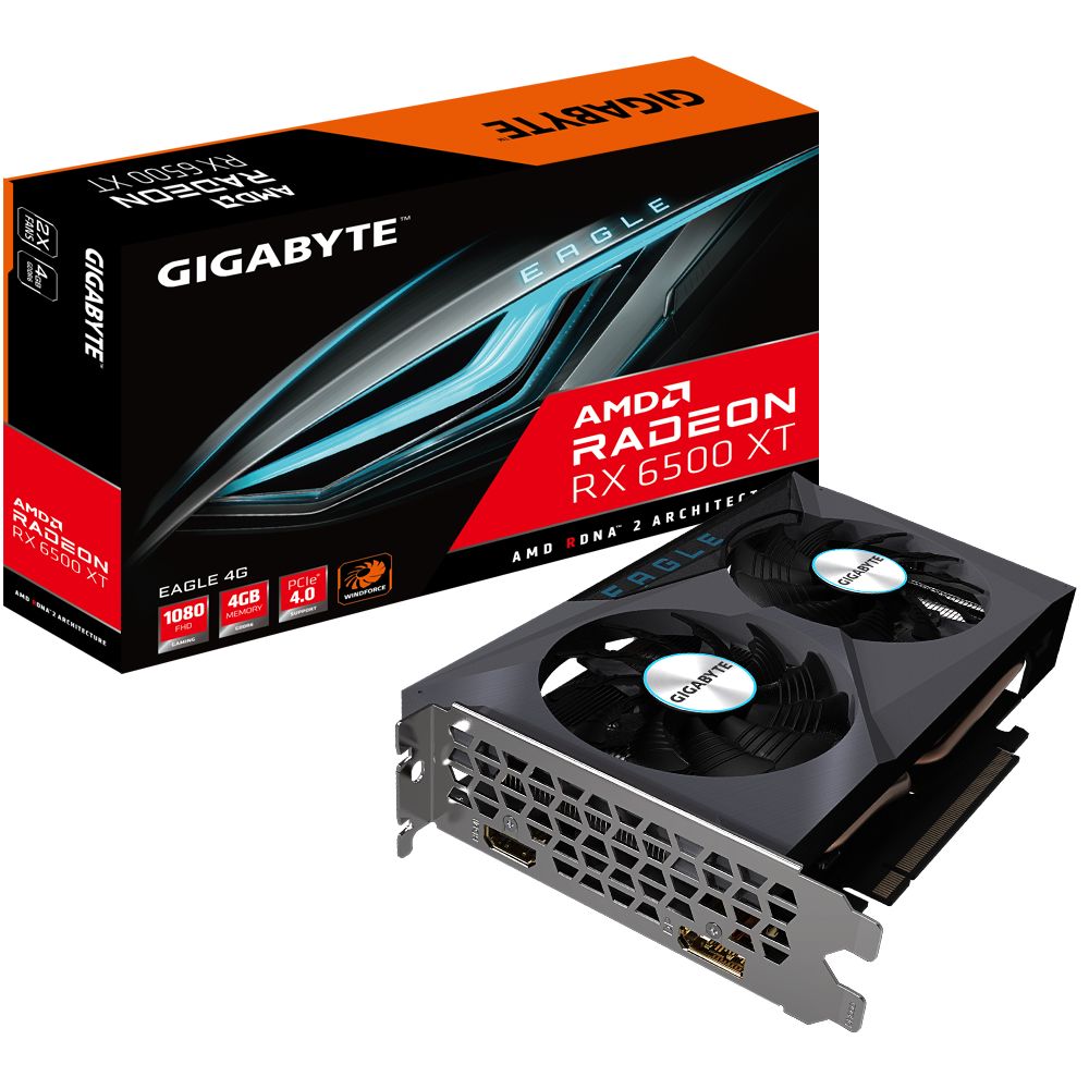 Videókártya Gigabyte RX6500 XT EAGLE 4G