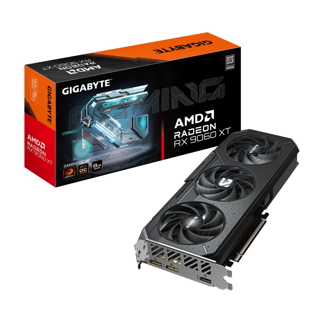 Videókártya Gigabyte RX9060 XT GAMING OC 8G