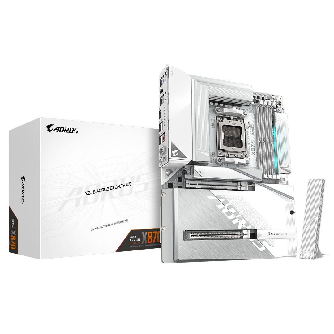 Alaplap Gigabyte X870 AORUS STEALTH ICE