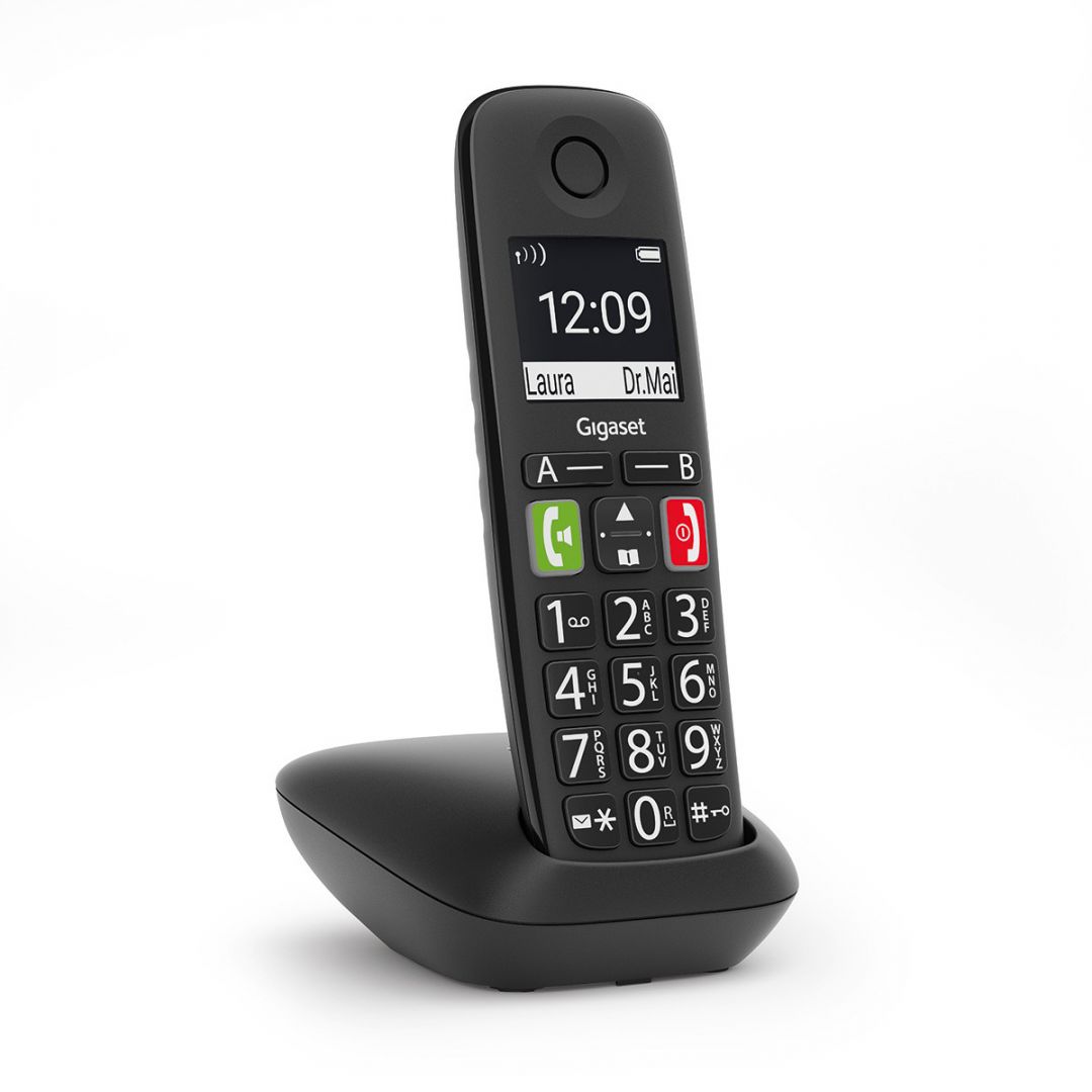 Telefon Gigaset E290 ECO DECT Black