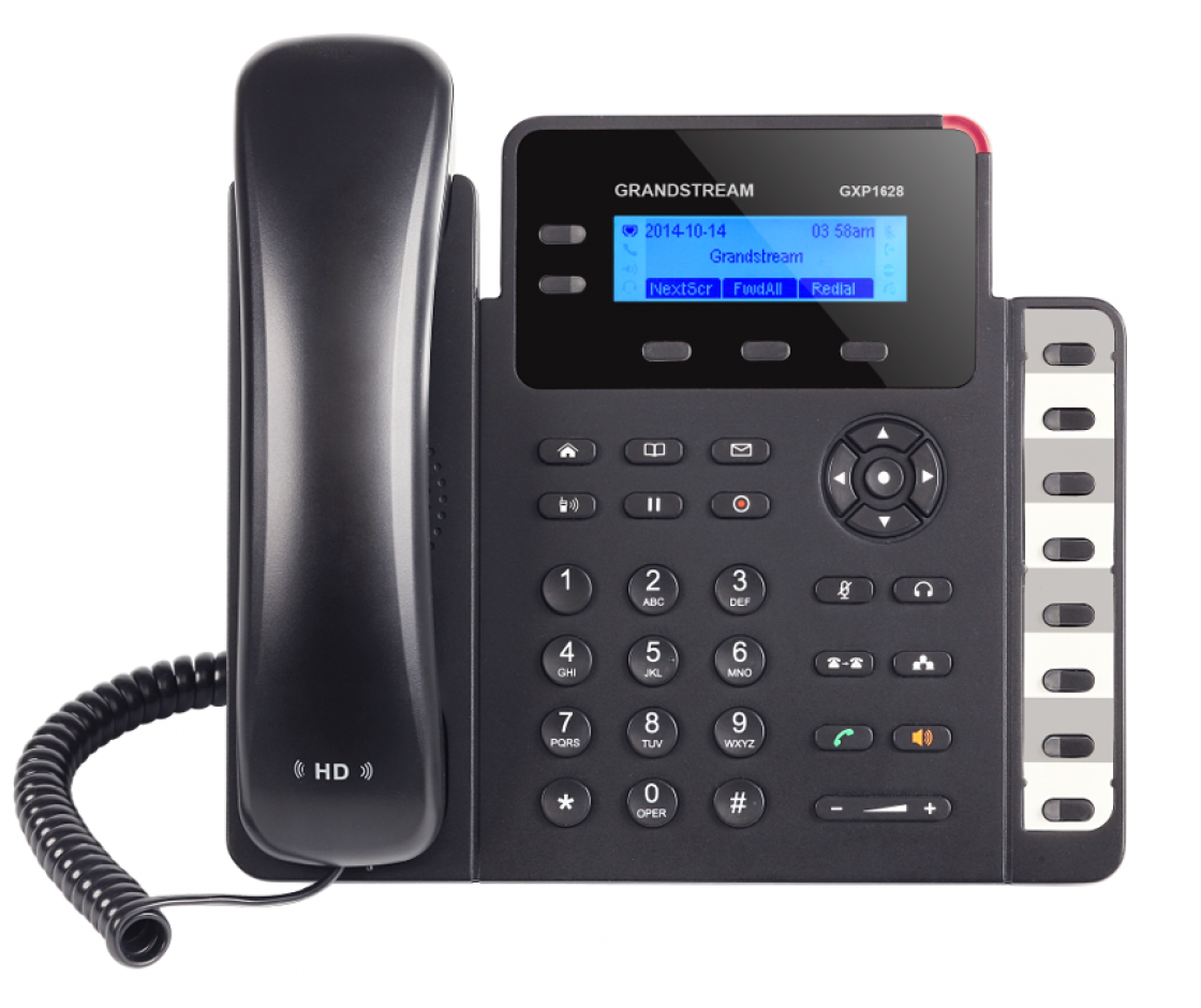 VOIP Grandstream GXP1628 2 vonalas VoIP telefon