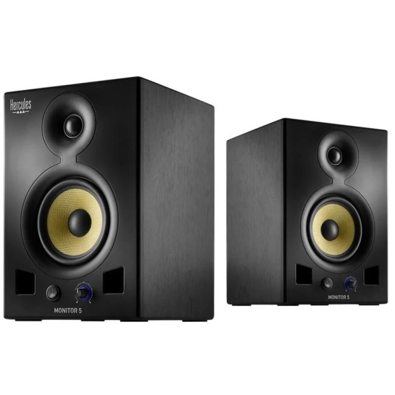 Hangszóró Hercules Monitor 5 XLR Speaker Black
