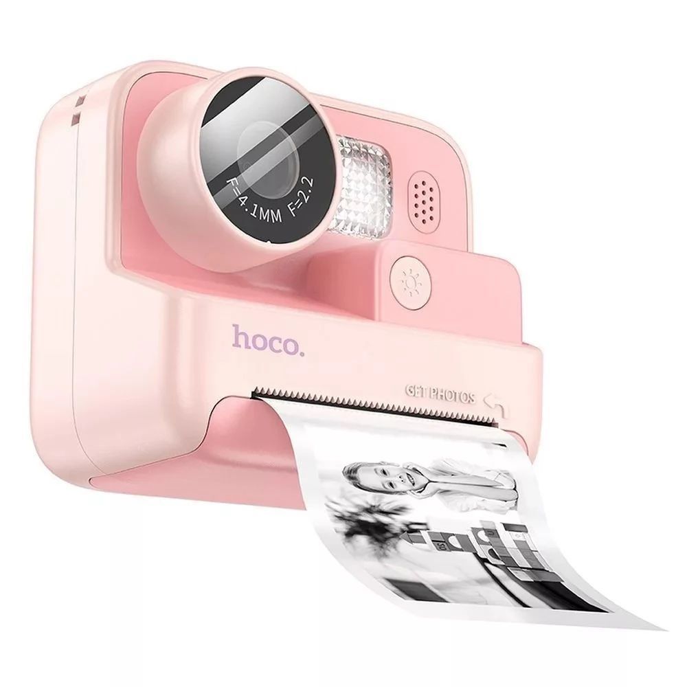 Digitális fényképezőgép Hoco DV200 Kids Camera Pink