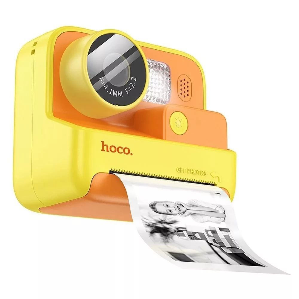 Digitális fényképezőgép Hoco DV200 Kids Camera Yellow