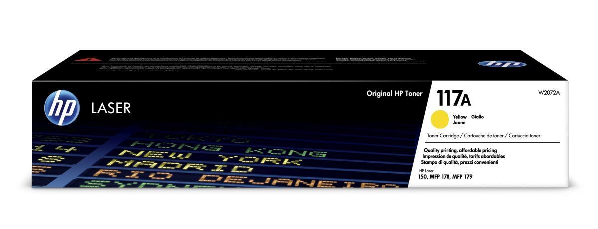 Toner HP 117A Yellow toner