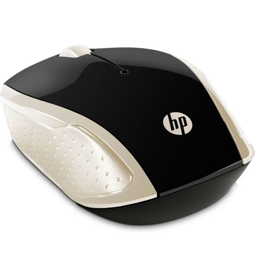 Egér HP 200 Wireless Mouse Silk Gold