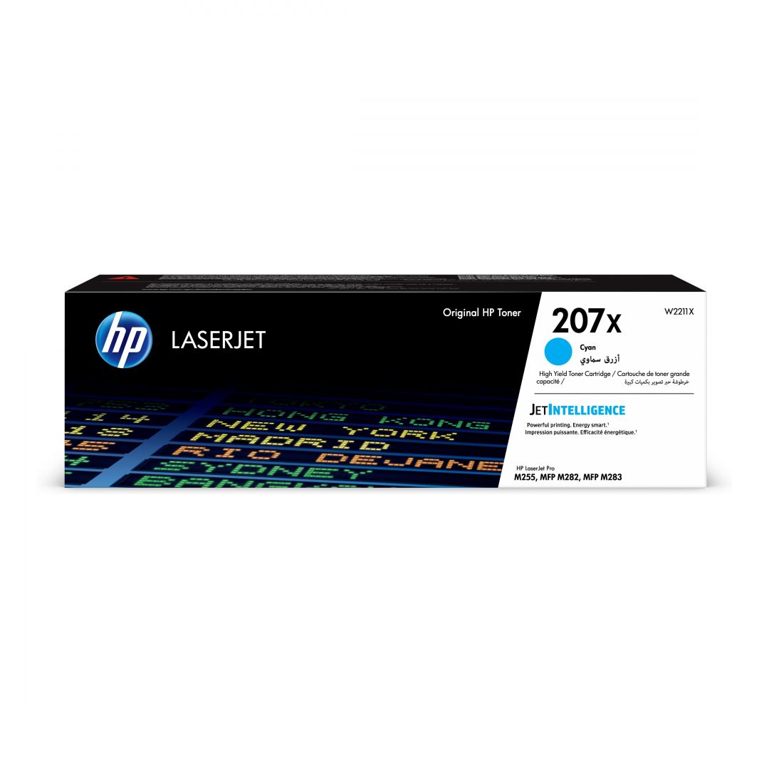 Toner HP 207X Cyan toner