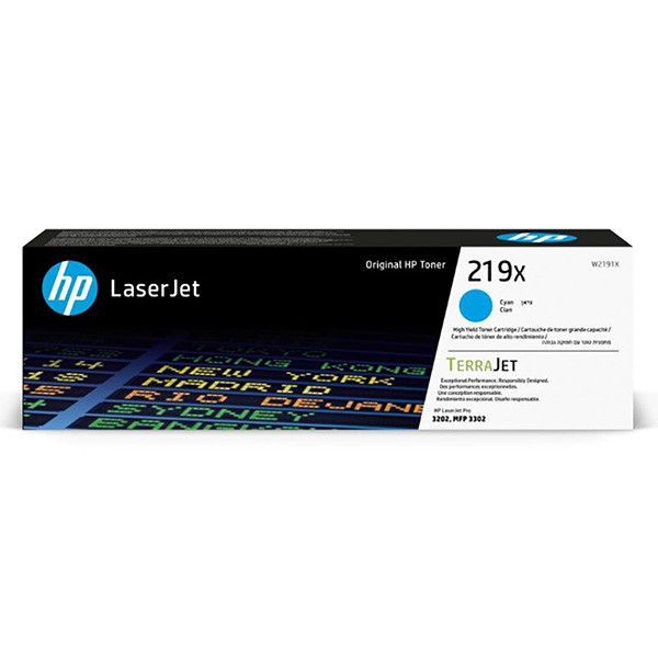 Toner HP 219X Cyan toner
