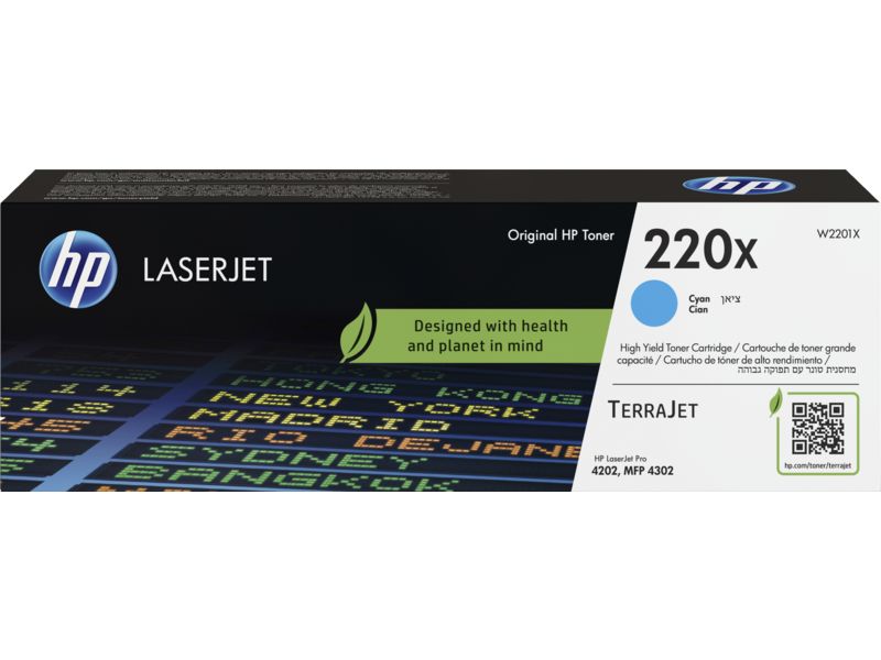 Toner HP 220X Cyan toner