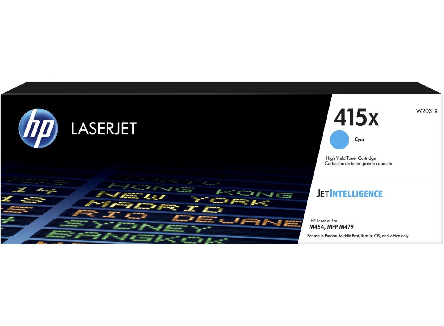 Toner HP 415X Cyan toner