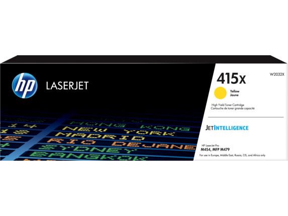 Toner HP 415X Yellow toner