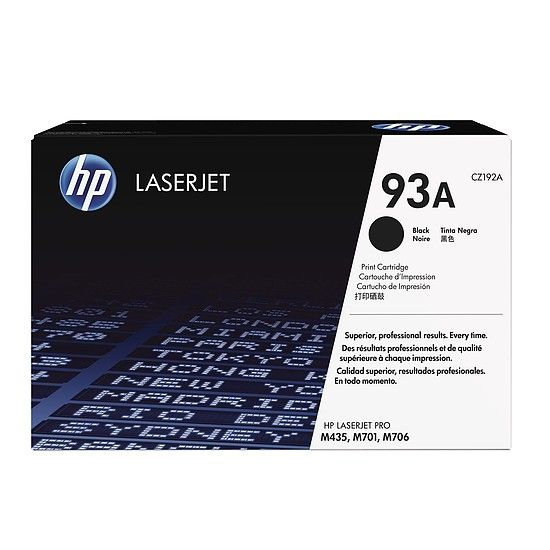 Toner HP 93A Black toner