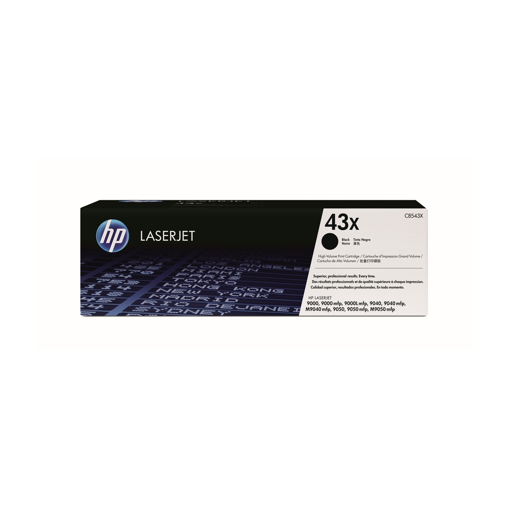 Toner HP C8543X (43X) Black toner