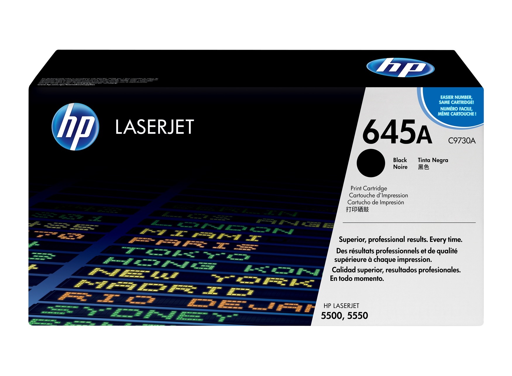 Toner HP C9730A (645A) Black toner