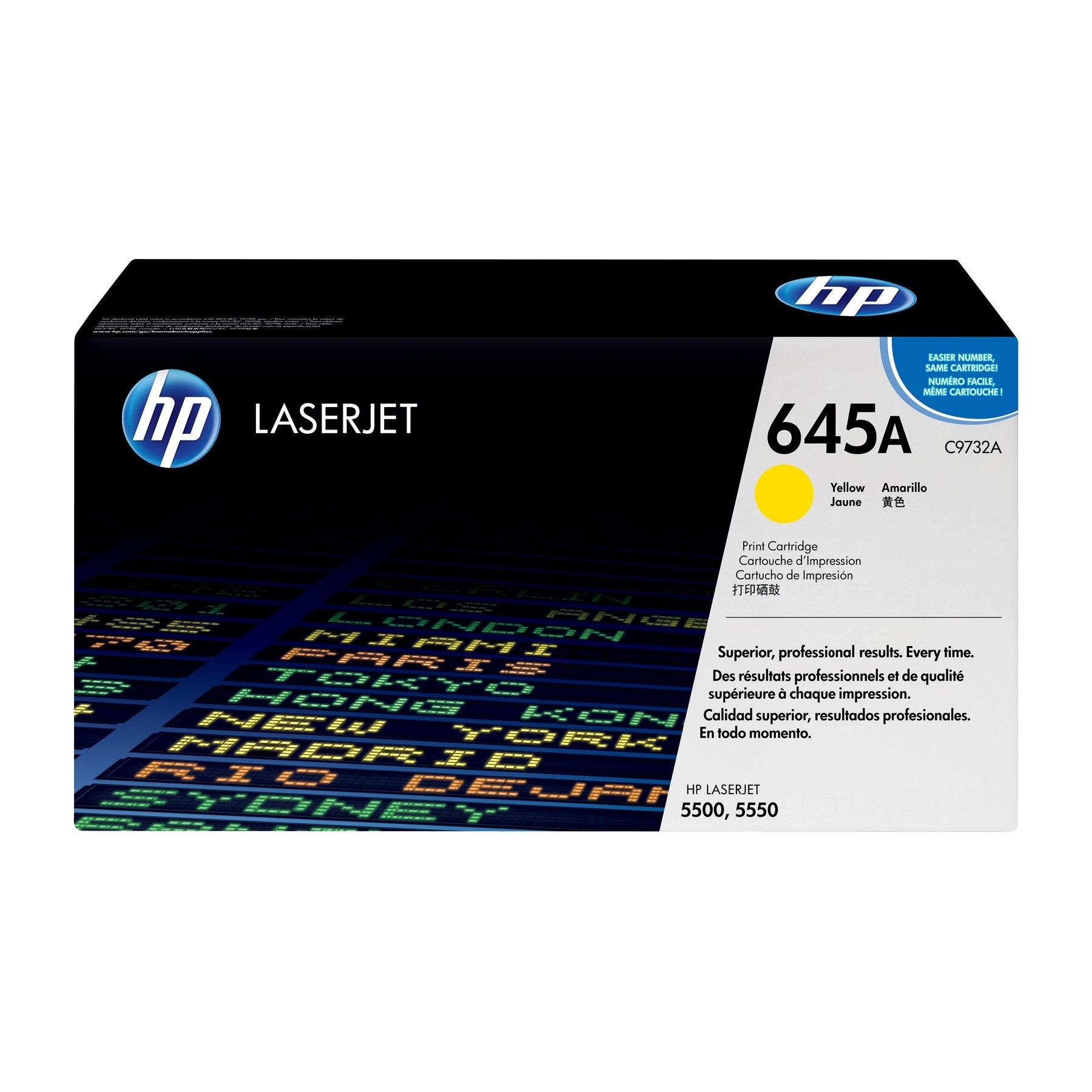 Toner HP C9732A (645A) Yellow toner