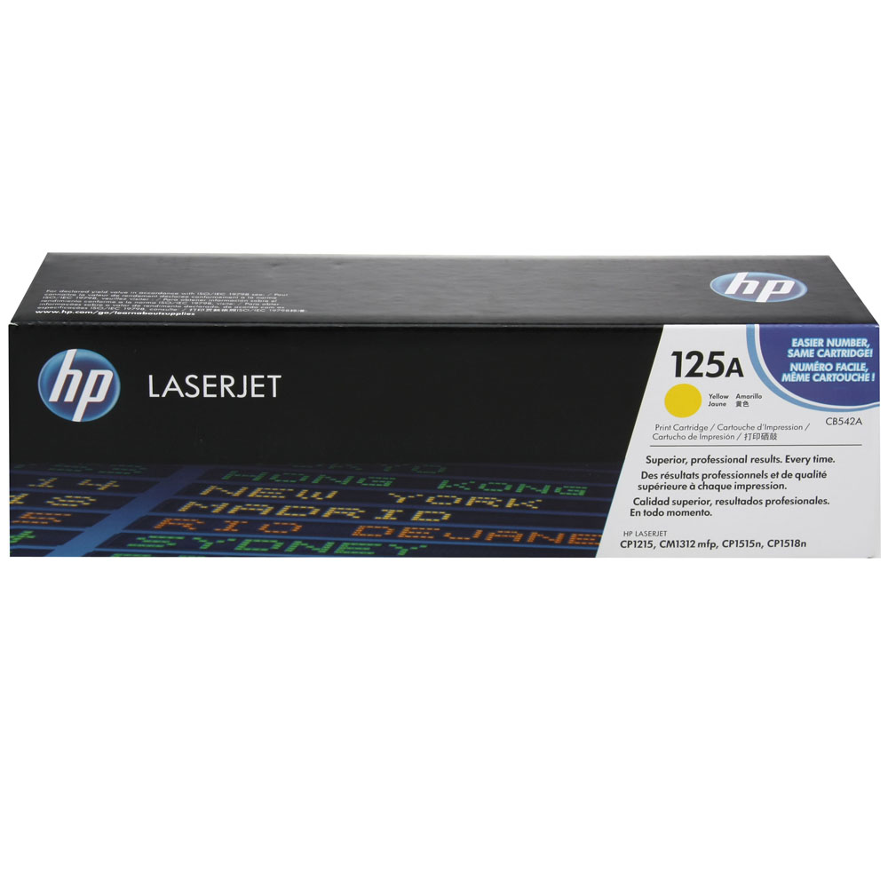 Toner HP CB542A (125A) Yellow toner