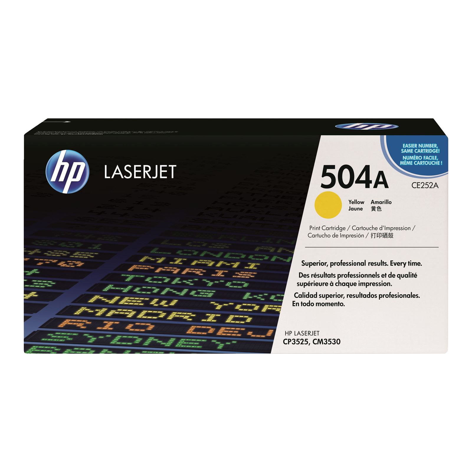 Toner HP CE252A (504A) Yellow toner