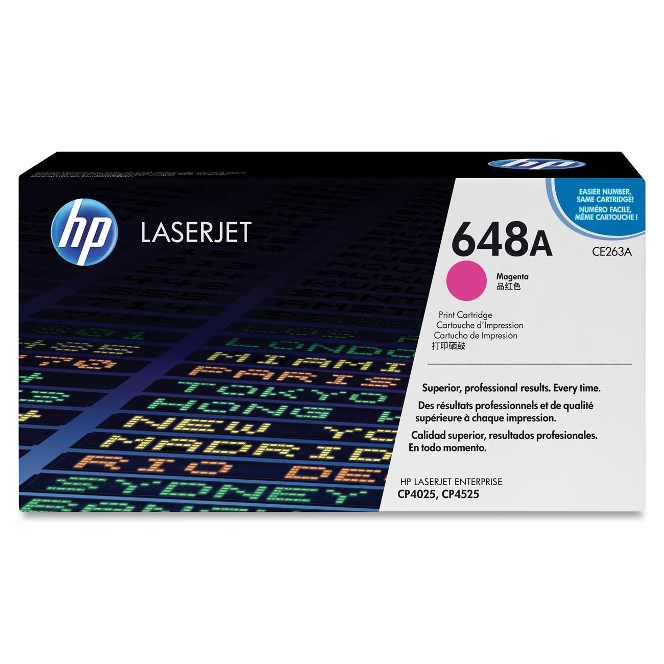 Toner HP CE263A (648A) Magenta toner