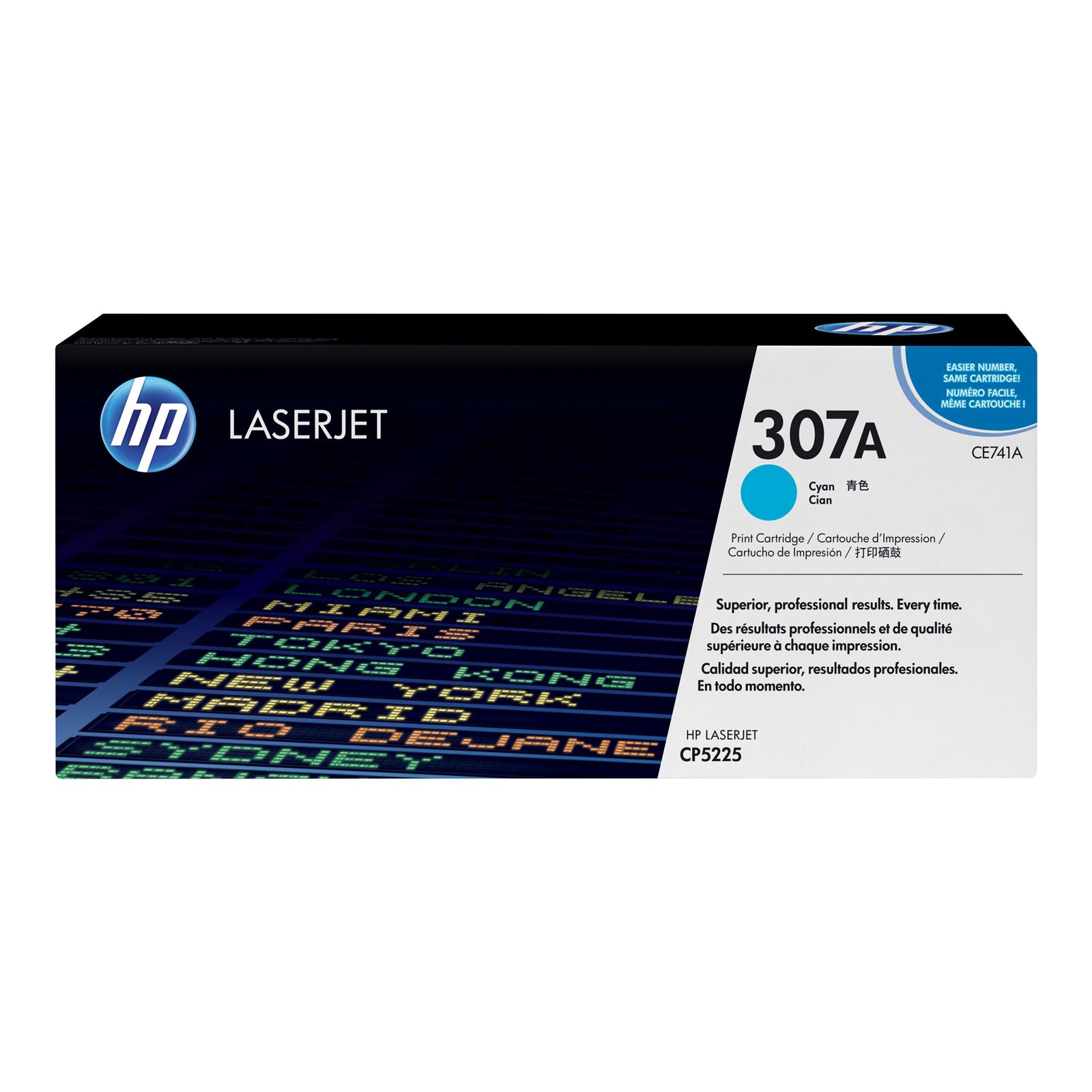 Toner HP CE741A (307A) Cyan toner