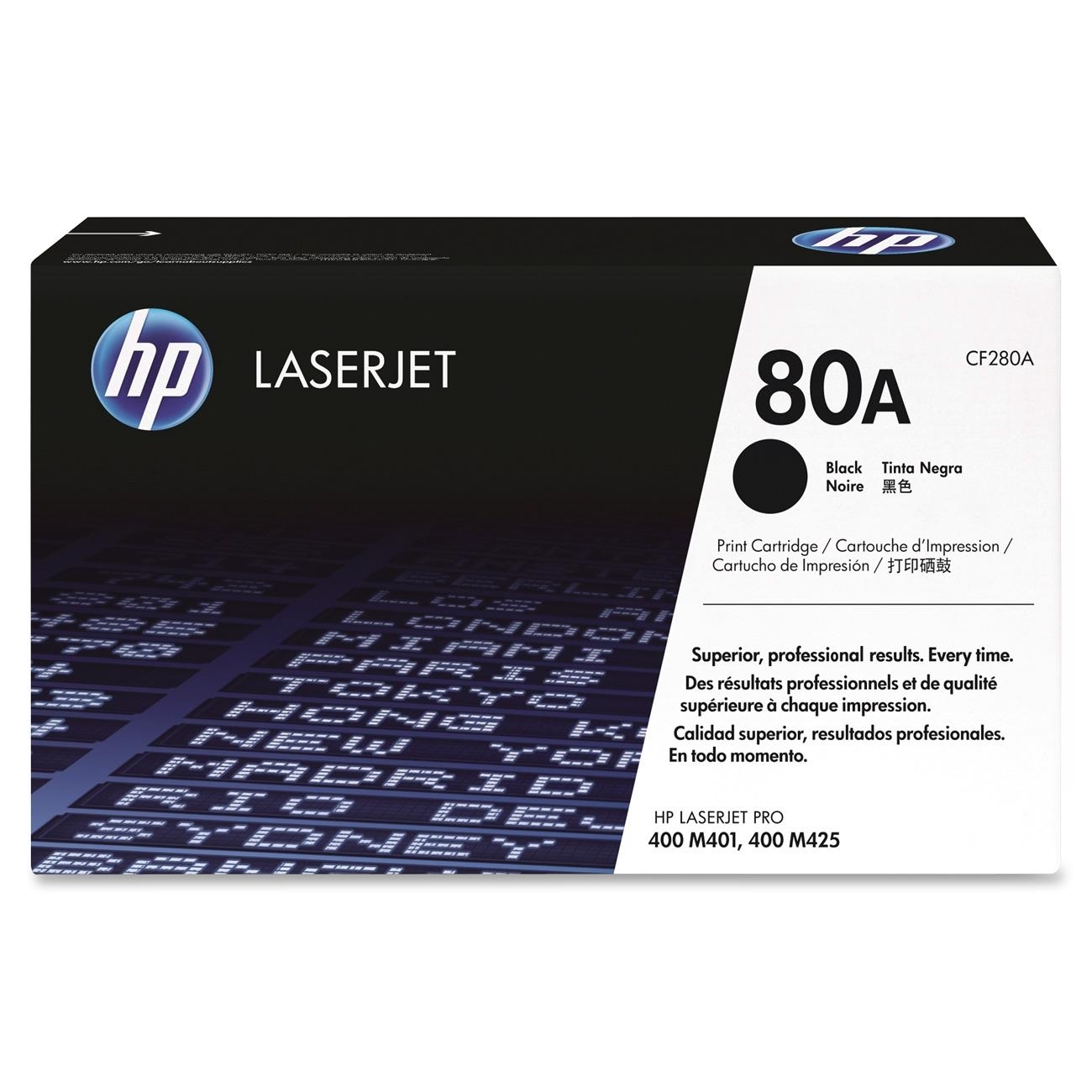 Toner HP CF280A (80A) Black toner