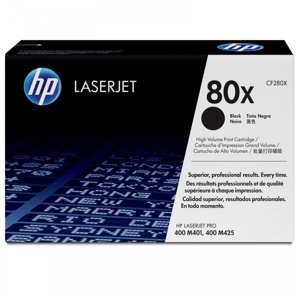 Toner HP CF280X (80X) Black toner