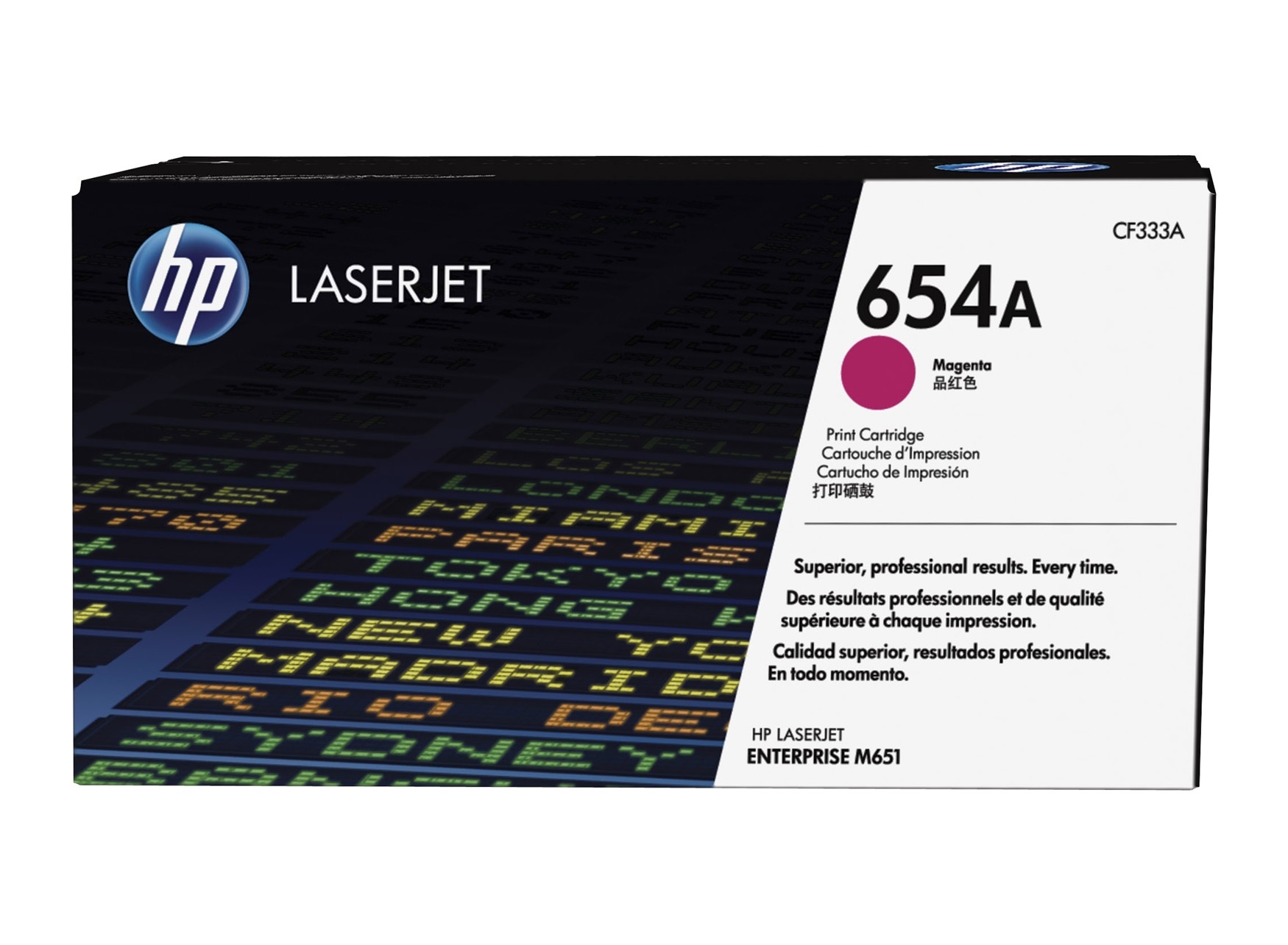Toner HP CF333A (654A) Magenta toner