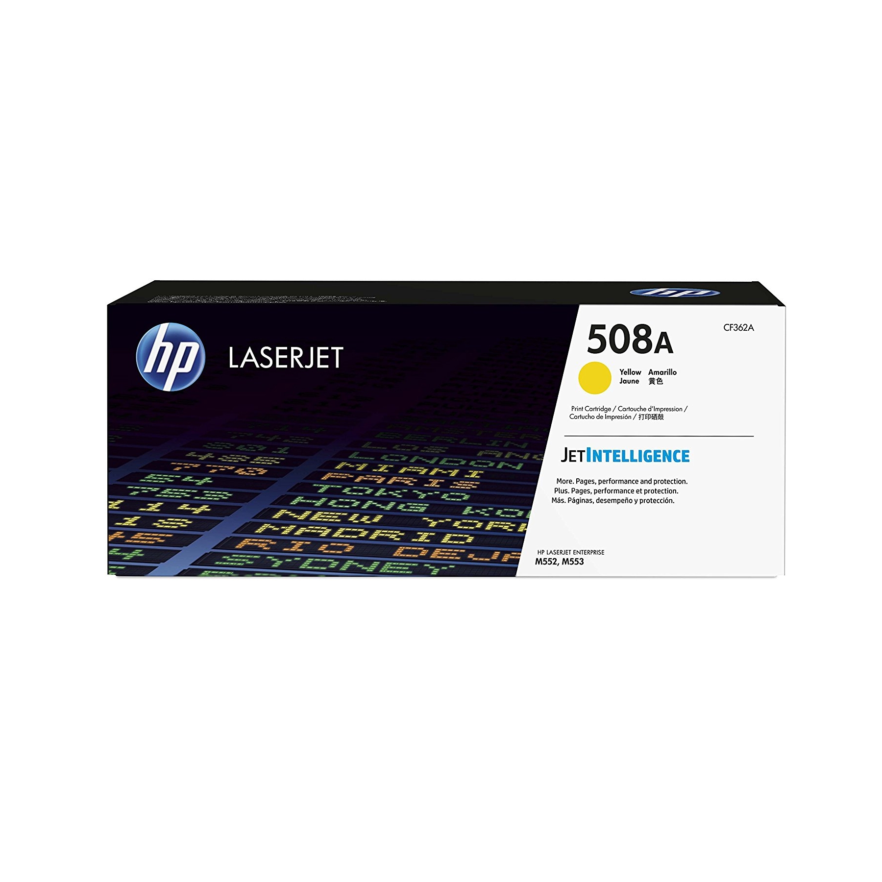 Toner HP CF362A (508A) Yellow toner