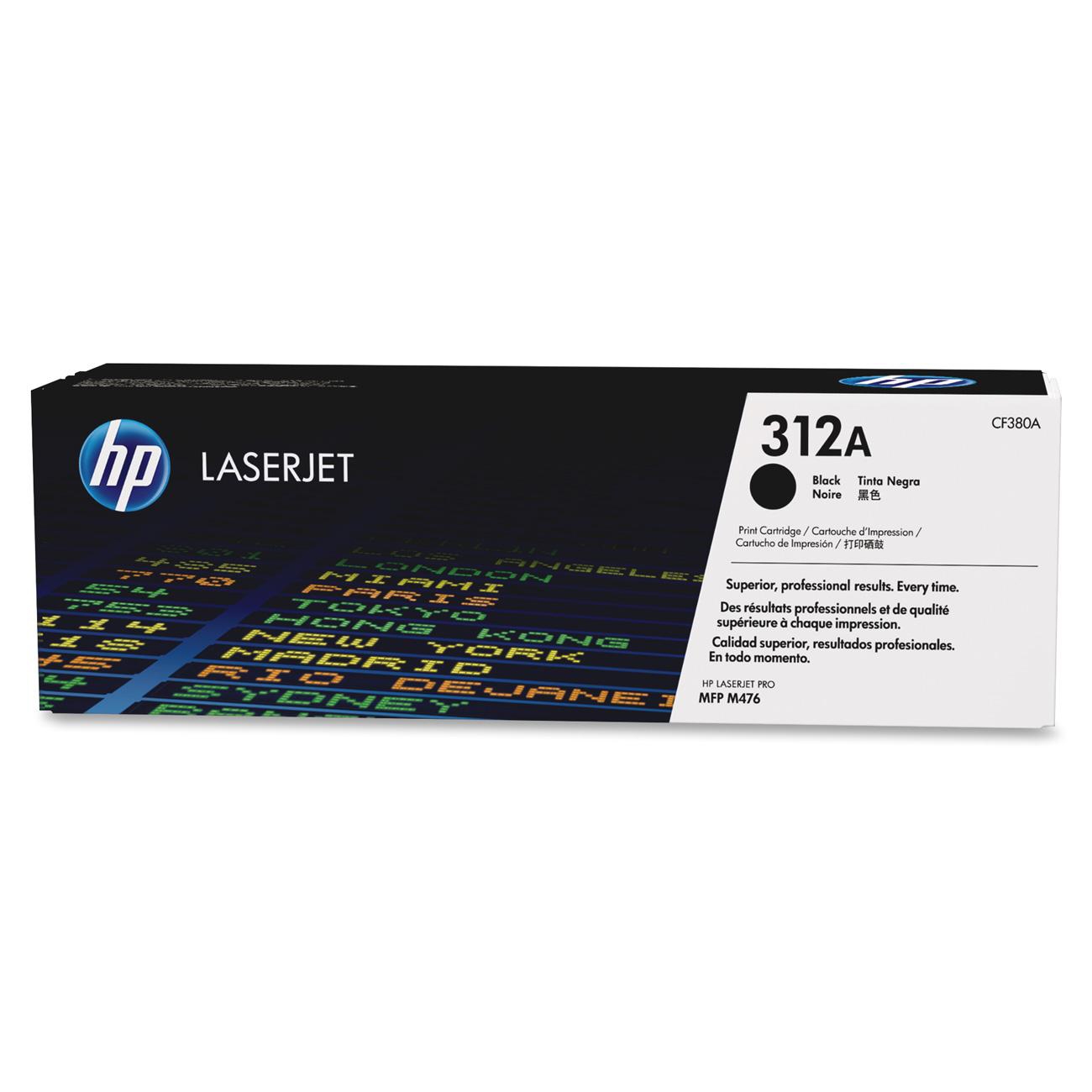 Toner HP CF380A (312A) Black toner