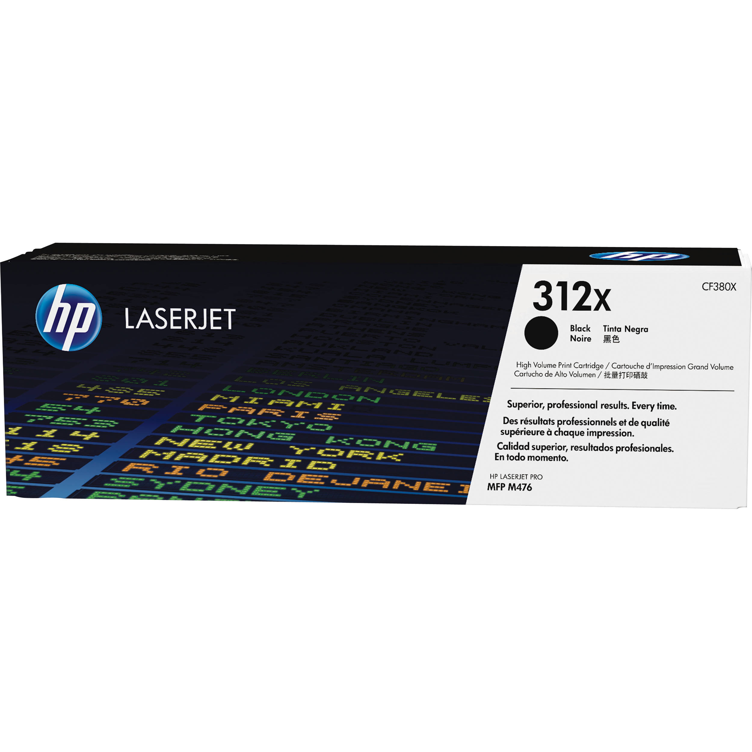 Toner HP CF380X (312X) Black toner