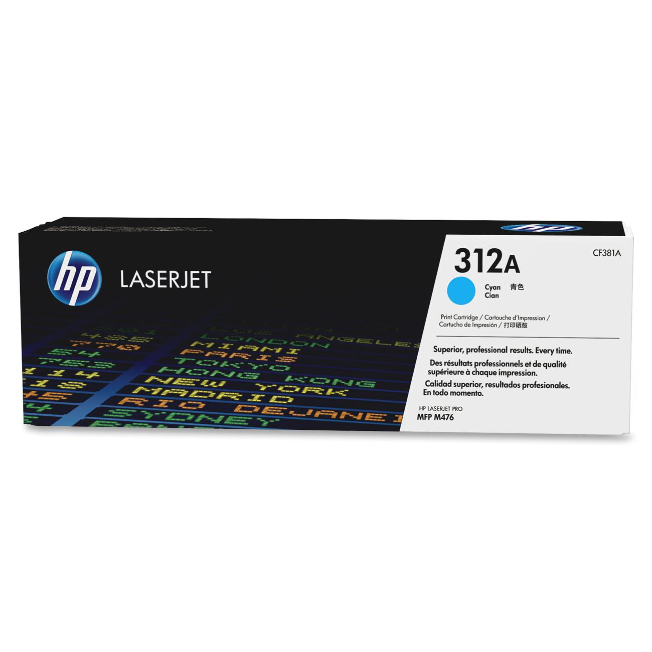 Toner HP CF381A (312A) Cyan toner