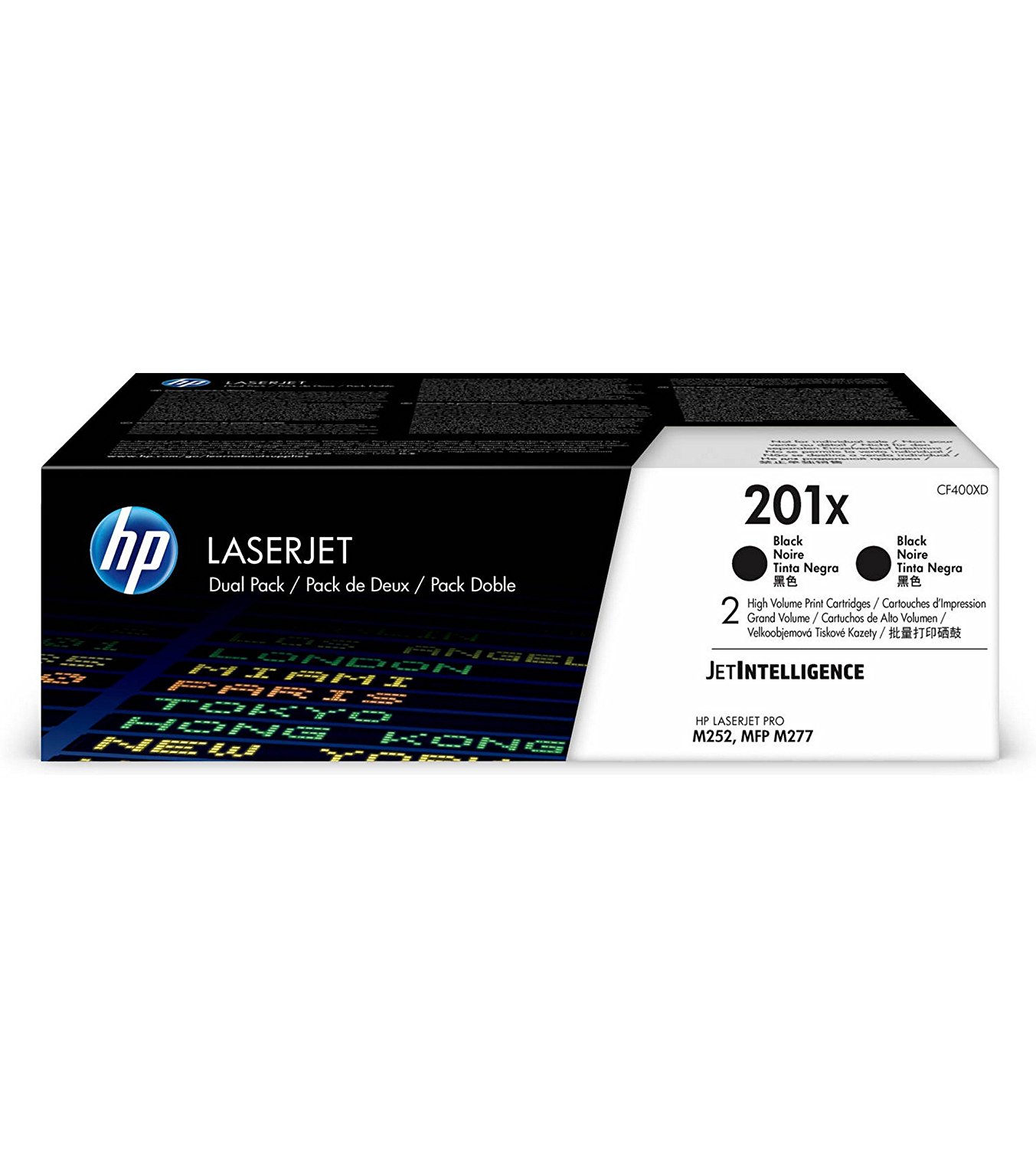Toner HP CF400XD (201X) 2-pack Black toner