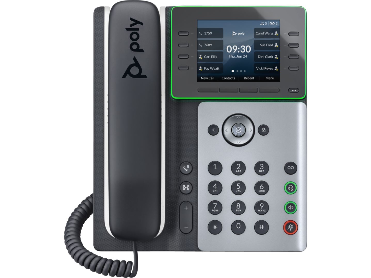 VOIP HP Poly Edge E350 vonalas VoIP telefon